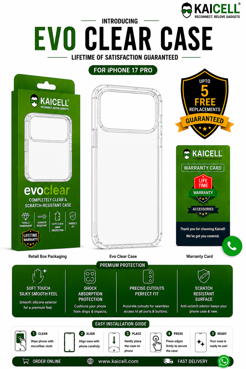 Clear Case - iPhone 17 Pro