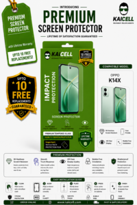 Premium Screen Protector - Oppo K14X