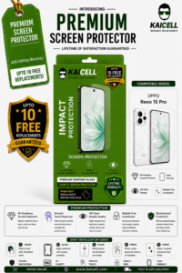 Premium Screen Protector - Oppo Reno 15 Pro