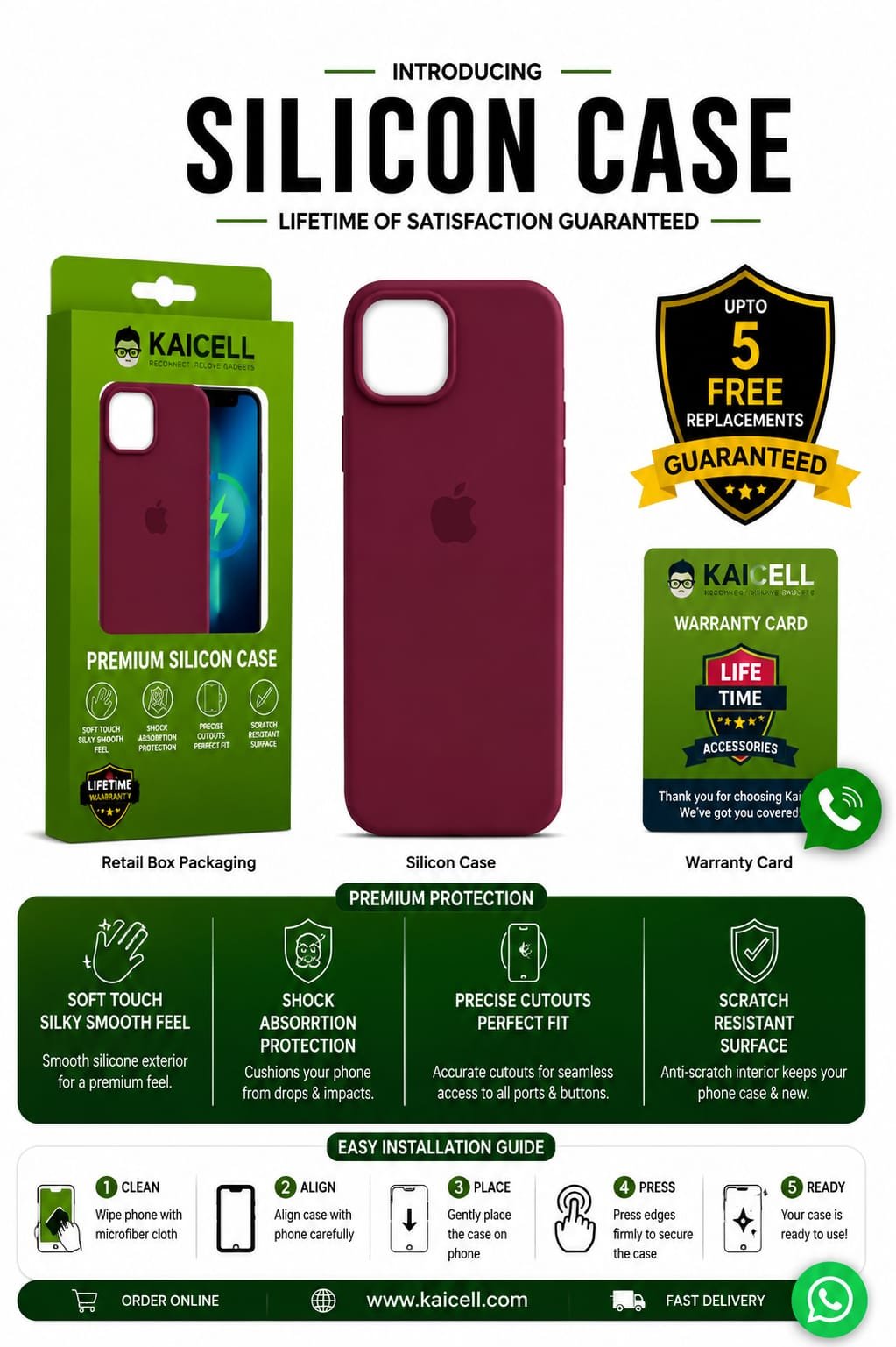 Silicon Case - iPhone 11